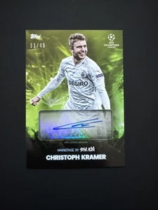 2021 Topps Steve Aoki UCL Christoph Kramer Auto /49 Borussia Mönchengladbach - Bild 1 von 1
