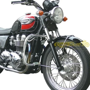 Paramotore protezione motore per Triumph BONNEVILLE T100 SCRAMBLER TRUXTON 01-17 - Picture 1 of 1