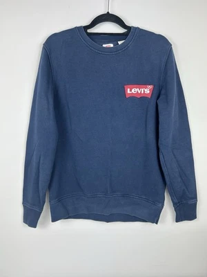 Levi’s Navy Blue Sweater with Logo Size M  - Image 1 of 4