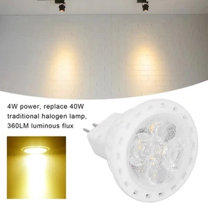 US (110V Mr11/4W/110V/Dimming Warm Light) Dimmable Gu4 Led Bulb 360 Lumens Energ - Picture 1 of 24
