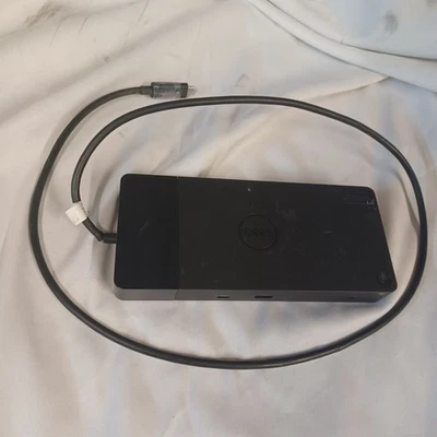 Estación de acoplamiento Dell WD19 USB-C | Funciona | Daños cosméticos | SIN ADAPTADOR DE CORRIENTE Foto 1 de 2
