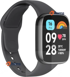 Xiaomi Redmi Watch 3 Active Black, 1.83” LCD Display, Bluetooth Black Phone SpO2 - Picture 1 of 1
