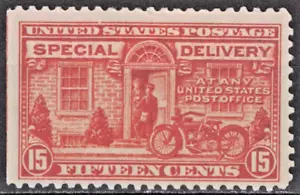 USA:1925 SC#E13 MHOG Postman and Motorcycle AP2270 - Picture 1 of 2