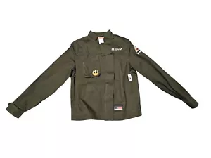 Disney Star Wars Galaxy’s Edge Resistance Logo Jacket Black Spire Outpost Sz XS - Picture 1 of 8