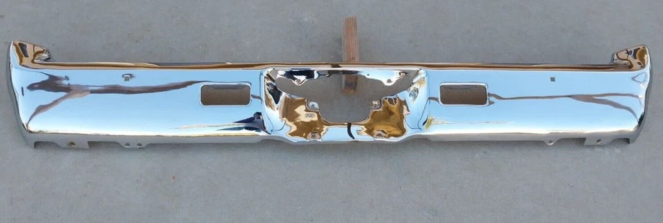 PARAGOLPES TRASERO S CHEVROLET EL CAMINO NUEVO TRIPLE CROMADO 1968-1972 OEM Foto 1 de 4