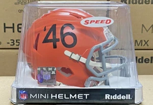 NFL CLEVELAND BROWNS 1946 MINI SPEED THROWBACK HELM LIMITIERTE EDITION - Bild 1 von 4