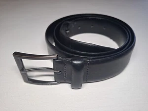 Karl Lagerfield Belt Black Genuine Leather Belt, Made in Austria. Size 100 - Picture 1 of 21