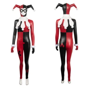 Tuta Harley Quinn costume cosplay abiti festa carnevale di Halloween - Foto 1 di 11