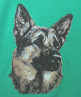 Embroidered Short-Sleeved T-Shirt - German Shepherd AED14729 Sizes S - XXL