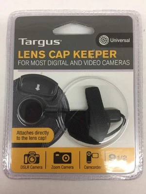 New Targus Universal Lens Cap Keeper - Black (TG-ST250) - Image 1 of 2