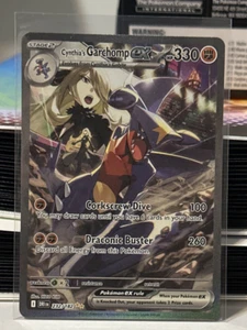 Pokemon Destined Rivals - Cynthia's Garchomp EX English SIR/SAR 232/182- NM/M - Picture 1 of 4