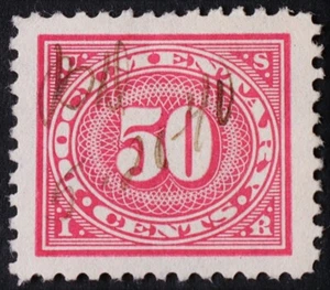 U.S. Used Stamp Scott #R238 50c Documentary. Superb Jumbo. Vivid Color. A Gem! - Picture 1 of 2