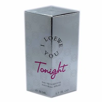 LOEWE I LOEWE YOU TONIGHT EAU DE TOILETTE SPRAY NATURAL 50 ML/1,7 OZ. NUEVO EN CAJA-29810 Foto 1 de 2