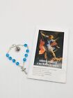 Bracelet St.Martin Saint Michael Archangel Glass Colourful Blue 17 CM (6.69'')