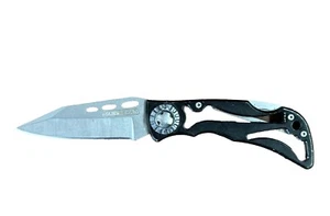 Guidesman 7" Skeleton Frame Folding Lockback Knife - Picture 1 of 5