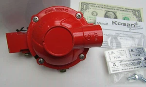 High Pressure LP Gas 1st Stage Propane Regulator 10 PSI 1/4" x 1/2" NPT 984HP-04 - Picture 1 of 15