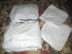 Sheex Performance Fabric Sheet Set (Flat, Fitted& 2 pillowcases) KING SIZE WHITE - Picture 1 of 3
