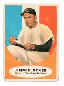 1961 Topps #222 Jimmy Dykes MG - Imagen 1 de 1