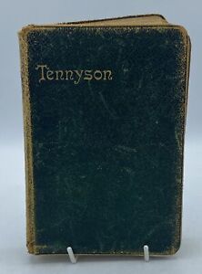 Oxford Edition Poems Of Tennyson 1911 Leather Gold Gilt Book
