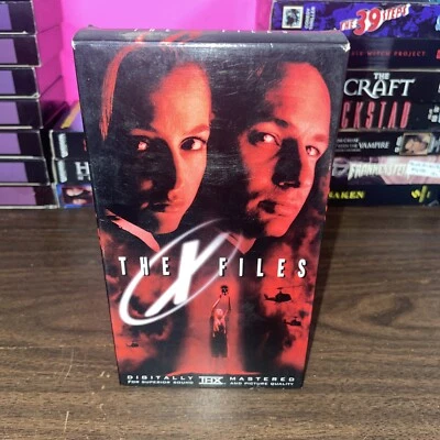 The X-Files: Fight the Future (VHS, 1998) Sealed Blockbuster THX Duchovny - Image 1 of 4