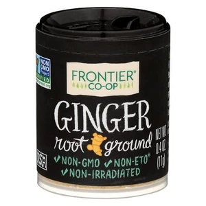 Frontier Nat Prod Co-Op Ginger Root Ground .4 Oz - Picture 1 of 3