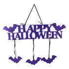  Violett Halloween-Wanddekoration Hngeetikett Mit Fledermaus