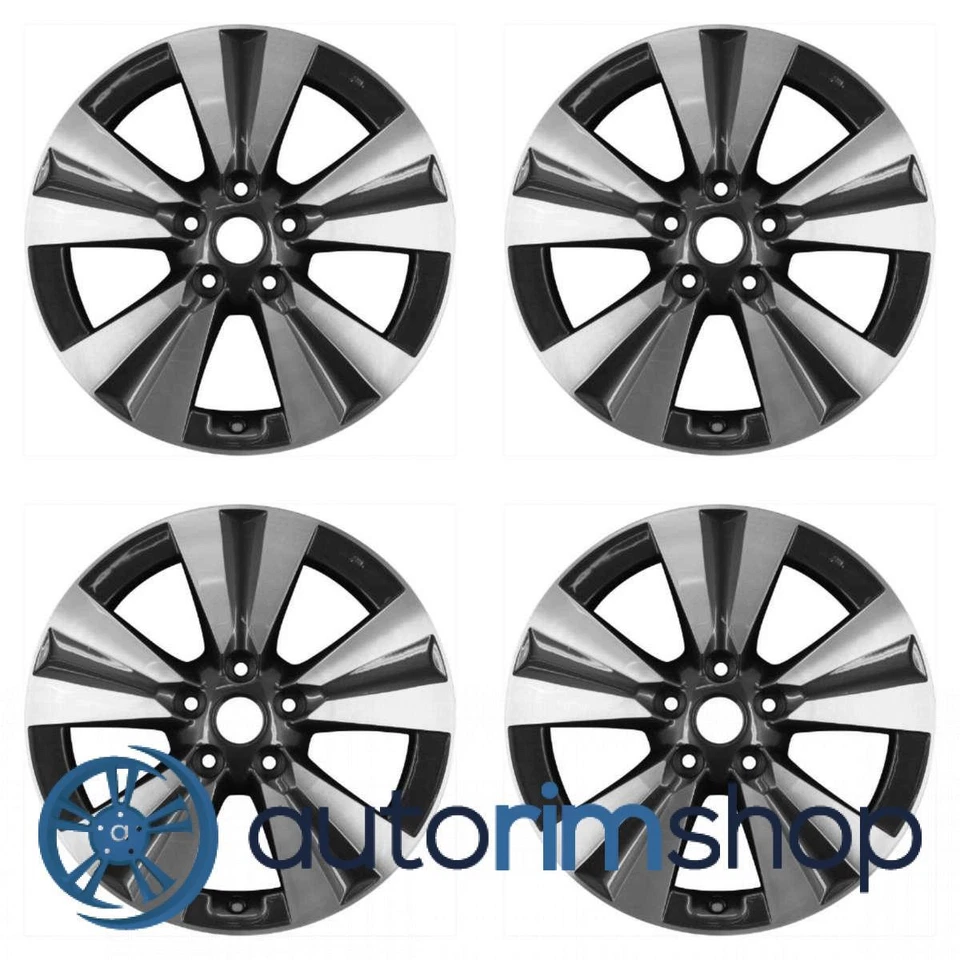 Juego de llantas Nissan Leaf 2013 2014 2015 2016 2017 17" de fábrica OEM Foto 1 de 1