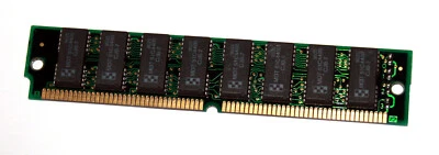 4 MB FPM-RAM 72-pin non-Parity PS/2 Simm 70 ns  'Chips: 8x MDT 51C4400CJB-7' - Image 1 of 2