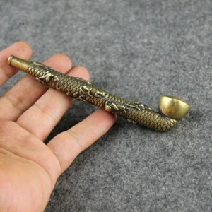 Classical Zodiac Animal Copper Portable Creative Smoking Pipe Smoke Mouthpiece - Picture 1 of 9