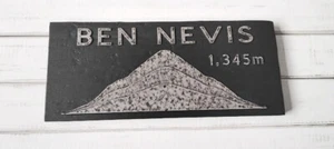 Original art work wax on wood - Ben Nevis, Scotland - Picture 1 of 2