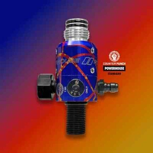 Powerhouse Counterpunch Paintball HPA Air Tank Regulator Std. Body Cosmic Blaze - Picture 1 of 1