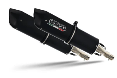 Scarico GPR FURORE NERO Aprilia Etv Caponord 1000 Rally 2001-2007 - Immagine 1 di 4