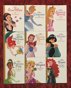 Lot of 9 Disney Princess Books (2018)