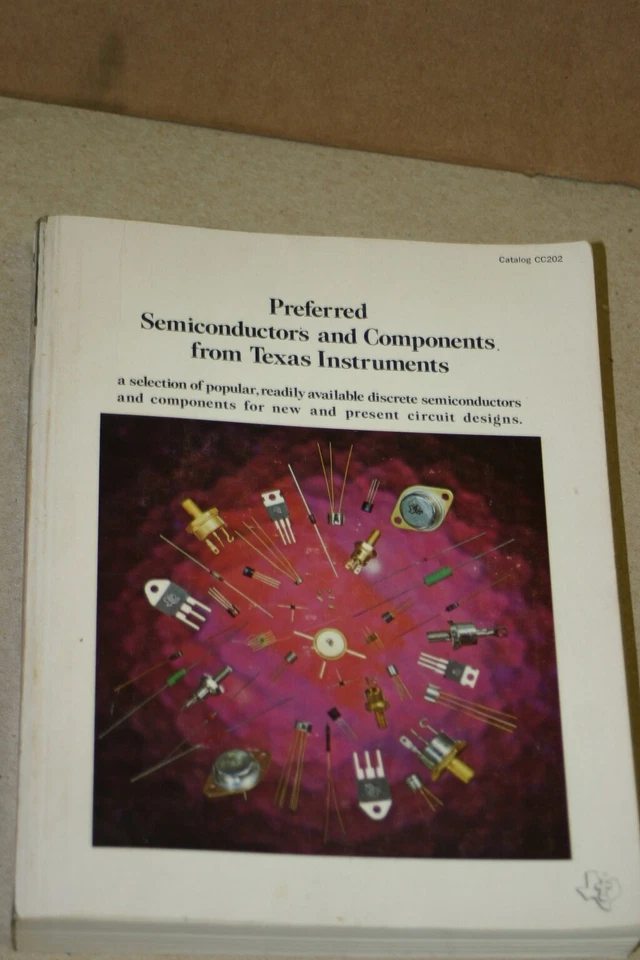 RARE TI Texas Instruments 1969 Semiconductor Component Catalog Book CC202 - Image 1 of 1