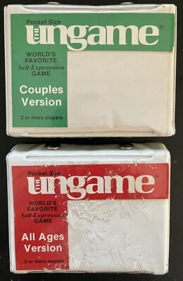 UnGame карманный размер лот из 2: все возрасты и пары издание оба из 1980-х - Изображение 1 из 4
