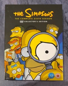 The Simpsons Complete Season 6 DVD 4 Discs - Picture 1 of 2