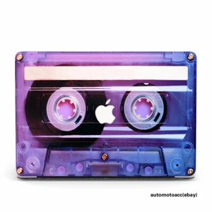 3D Audio Cassette Tape Hard Cover For Macbook M4 Air 13 15 Pro 14 16 11 12 inch - Picture 1 of 13
