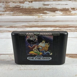 Arielle die kleine Meerjungfrau Sega Genesis 1992 Spiel nur Cartridge - Bild 1 von 4