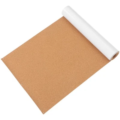  Cork Roll with Adhesive Backing Peel and Stick Board Bulletin Message - Image 1 of 4