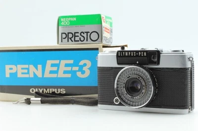 Red Flag OK[Exc+5 in Box] Olympus Pen EE-3 EE3 35mm Half Frame Film Camera JAPAN - Image 1 of 4