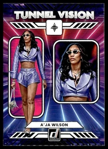 2025-26 Panini Donruss WNBA Tunnel Vision A'ja Wilson #13 A - Imagen 1 de 2