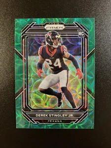 2022 Panini Prizm - Rookies Derek Stingley Jr. #369 Green Scope /75 (RC) - Foto 1 di 2