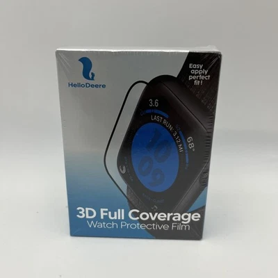 Apple Watch Series 9/8/7 45MM Protector de Pantalla Flexible HD Película Transparente Foto 1 de 4