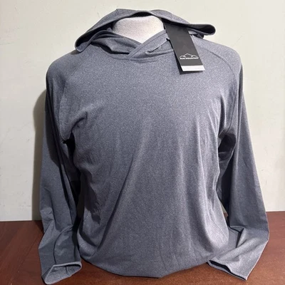 SUN MOUNTAIN MEN'S MADISON BLACK HOODIE LARGE NEW NWT OUTERWEAR GOLF — 第 1/4 张图片