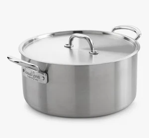 Samuel Groves Tri-Ply 26cm Oven Safe Casserole & Lid - Stainless Steel A - Picture 1 of 4