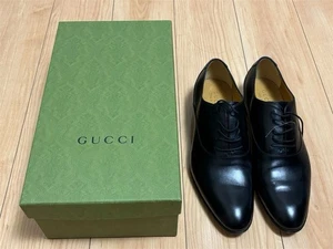 Nuevo GUCCI Hombre Cuero Zapatos, Negro Entrelazado Doble G Business Mocasines 11 - Imagen 1 de 9