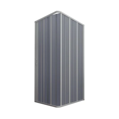 BOX DOCCIA PVC SOFFIETTO CABINA APERTURA LATERALE BIANCO 70X70 80X80 60X60 70X80 - Immagine 1 di 4