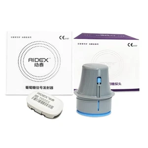 Sistema de monitoreo continuo de glucosa AiDEX 24 horas sensor de glucosa para diabetes en el hogar - Imagen 1 de 13