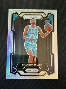 2023-24 Prizm Brandon Miller RC Prizms Silver Rookie #152 Hornets - Picture 1 of 2