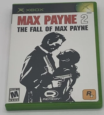 Max Payne 2: The Fall of Max Payne Xbox CIB Completo com Manual - Imagem 1 de 3